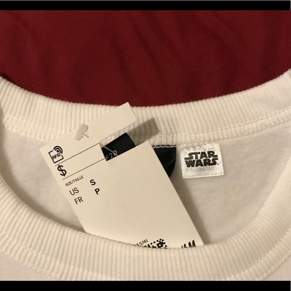 STAR WARS Top French Text 2-Sided NWT XS,S,M,L,XL - Picture 7 of 8